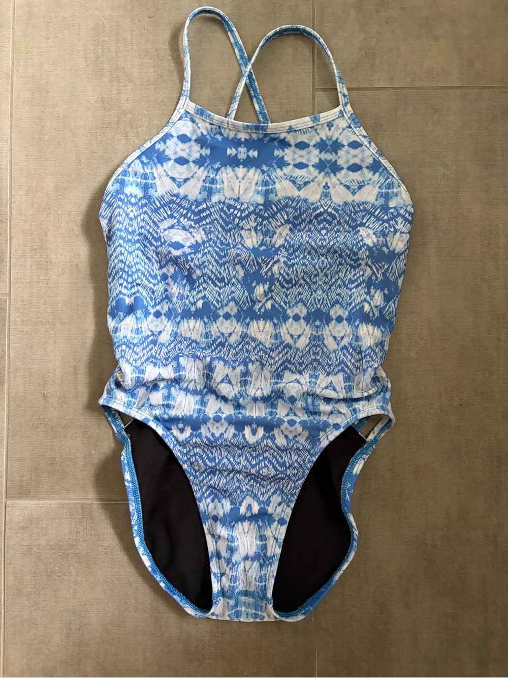 Jolyn Julian 2 training suit- Blue and White Tie-Dye
